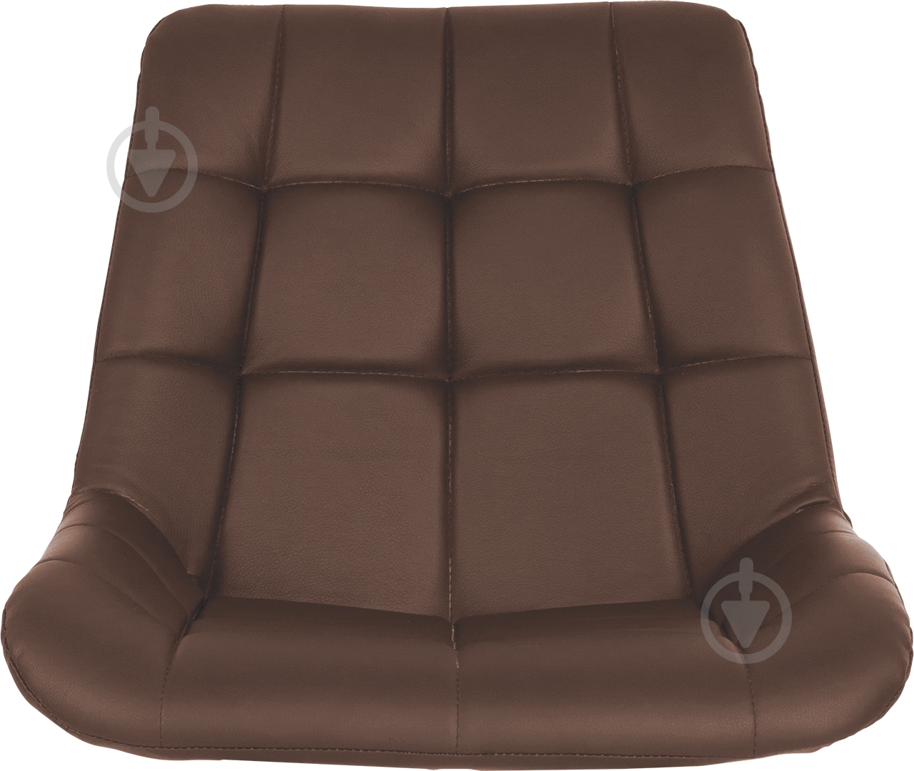 Сидіння для стільця NICOLE (BOX-4) SQR (CH) ECO-31 шкірозамінник коричневий Nowy Styl - фото 2