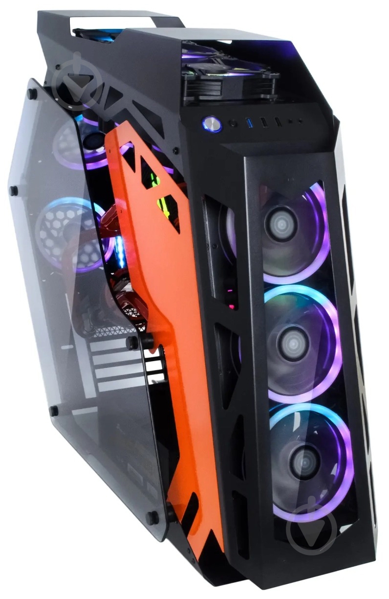 Компьютер Artline Overlord P91 (P91v15) black/orange - фото 1