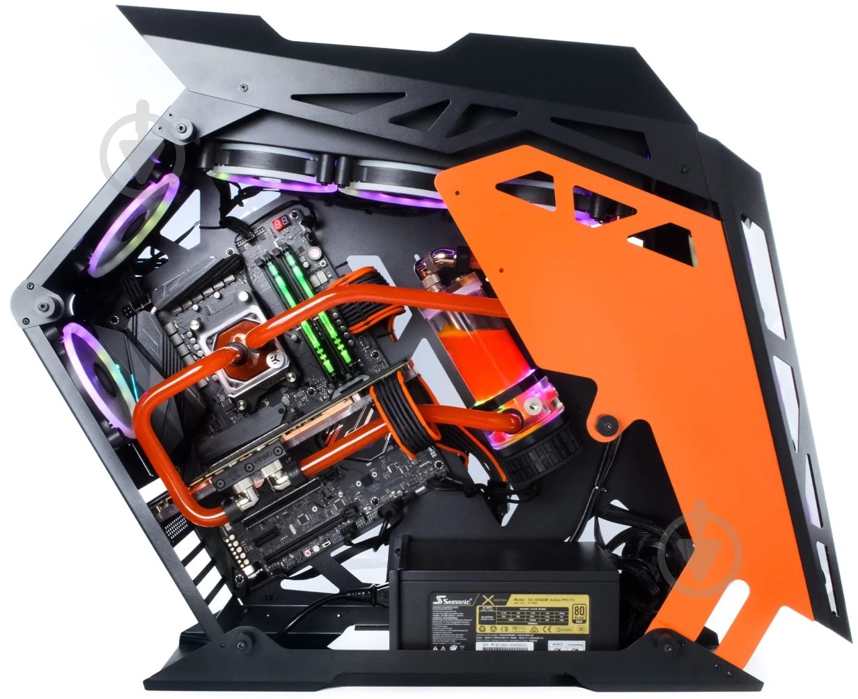 Компьютер Artline Overlord P91 (P91v15) black/orange - фото 9