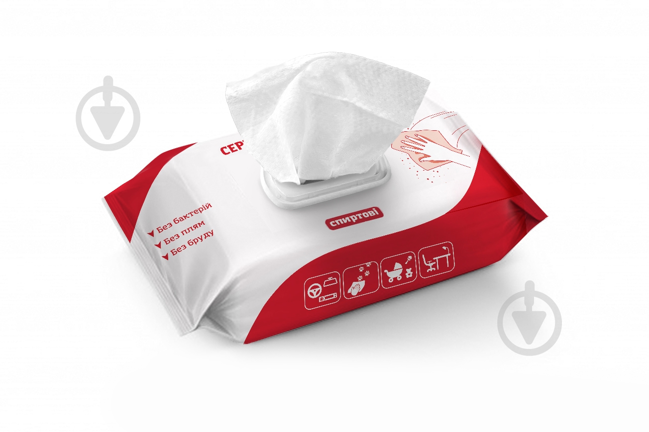 Влажные салфетки Manorm дезинфекционные НОР-Експрес в ассортименте 60 шт. - фото 2