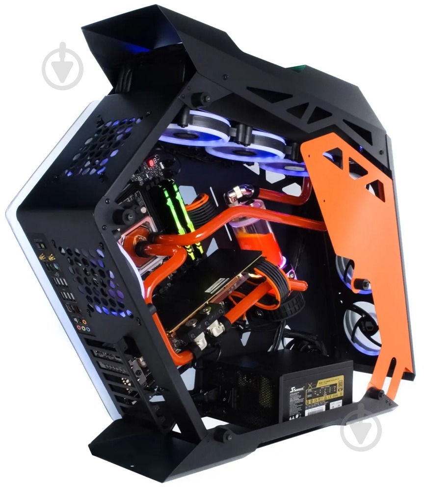 Компьютер Artline Overlord P91 (P91v16) black/orange - фото 11
