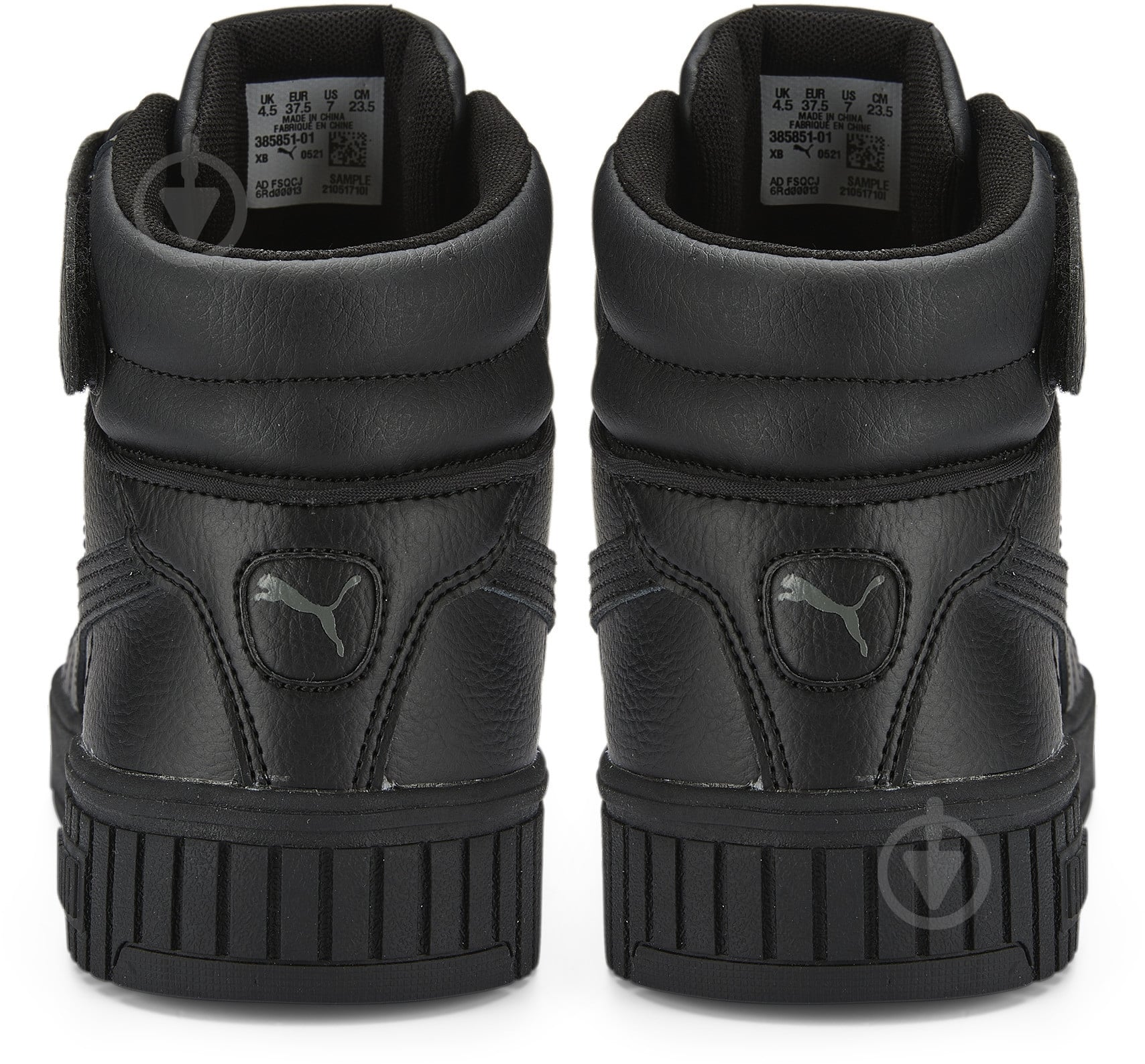 Кроссовки женские Puma CARINA 2.0 MID 38585101 р.39 черные - фото 5