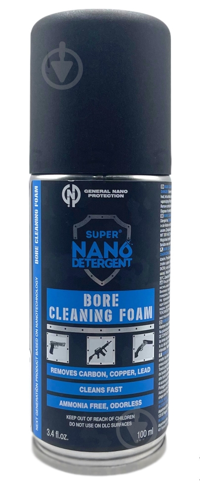 Піна для чищення ствола GNP General Nano Protection Bore Cleaning Foam 100 мл - фото 1 Піна для чищення ствола GNP General Nano Protection Bore Cleaning Foam 100 мл - фото 1