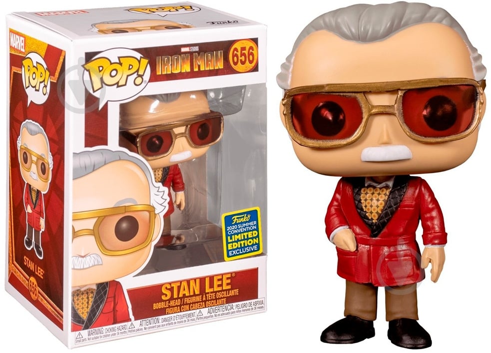 Фигурка Funko POP! Marvel - Stan Lee (FUN2549703) - фото 2 Фигурка Funko POP! Marvel - Stan Lee (FUN2549703) - фото 2