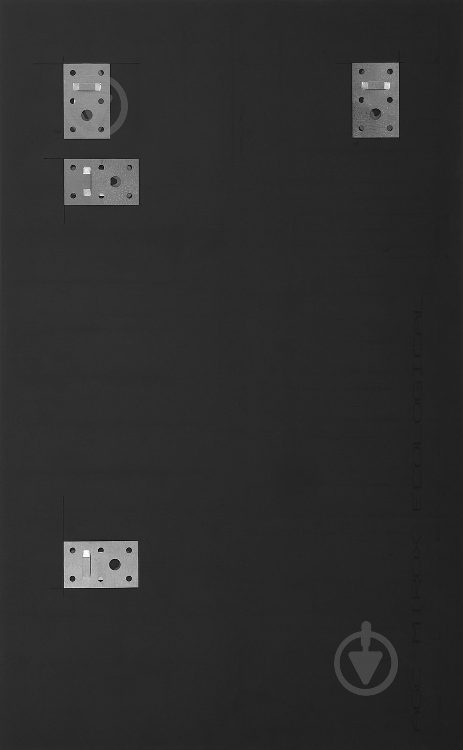 Дзеркало Бусел № Ф-09 70x50 - фото 3