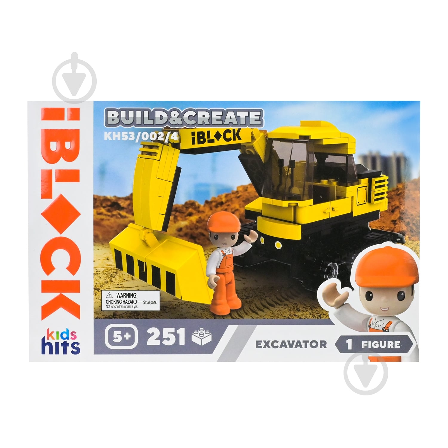Конструктор Shantou IBLOCK JUNIOR 251 дет. KH53/002/4 - фото 2