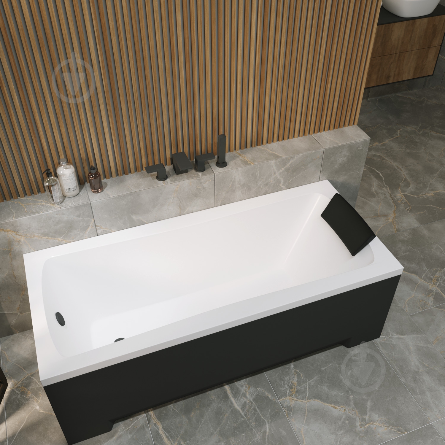 Ванна акриловая Helmken Luna 47TD082426 137,5х70 см комплект 2 в 1 - фото 13 Ванна акриловая Helmken Luna 47TD082426 137,5х70 см комплект 2 в 1 - фото 13