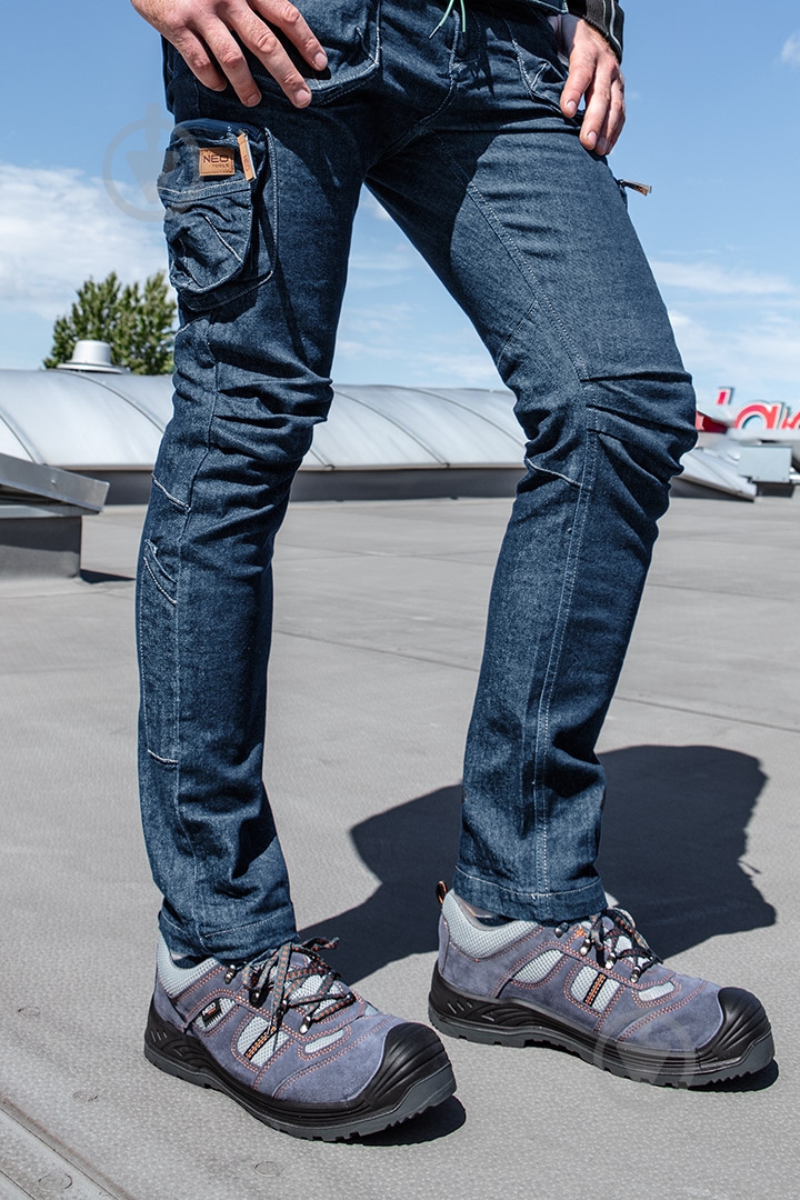 Штани робочі NEO tools Denim р. M 81-229 синій - фото 26