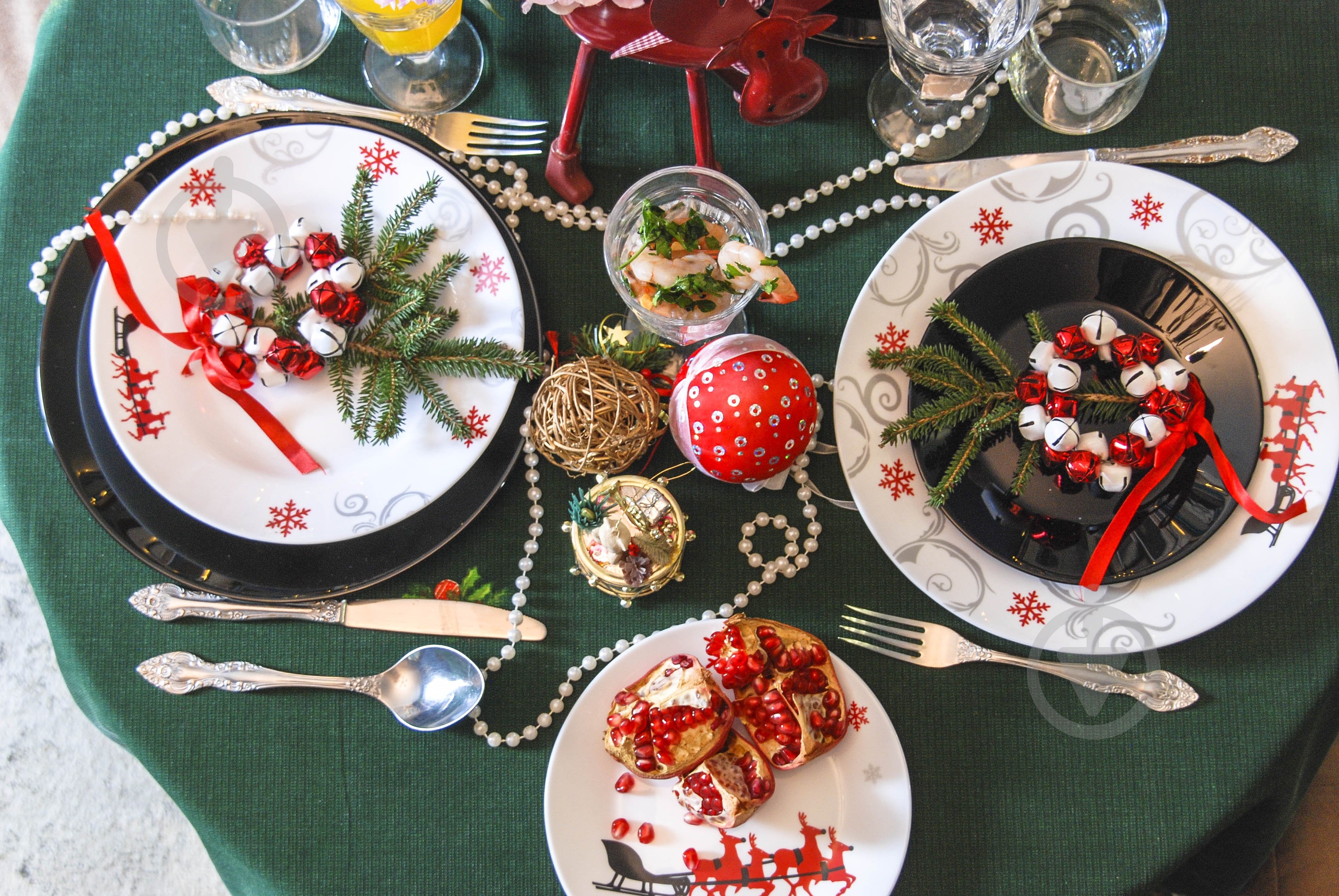 Сервиз столовый Maison Forine 18 предметов на 6 персон Jassy New Year - фото 7