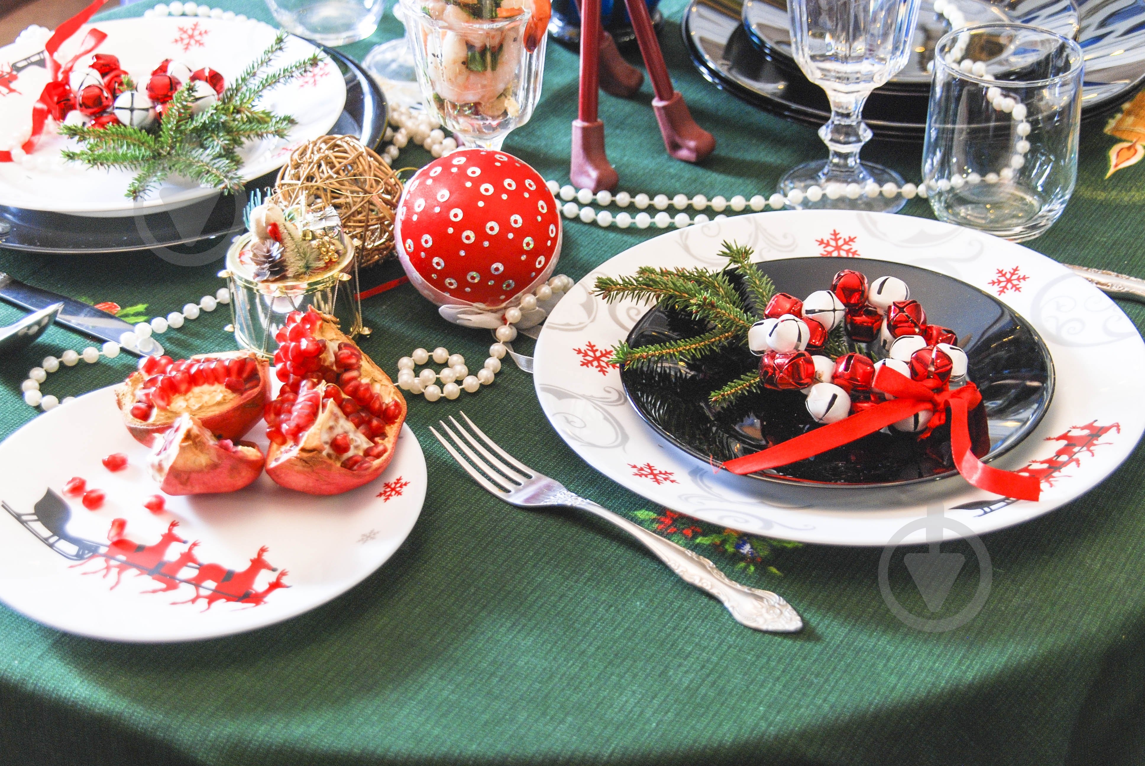 Сервиз столовый Maison Forine 18 предметов на 6 персон Jassy New Year - фото 9