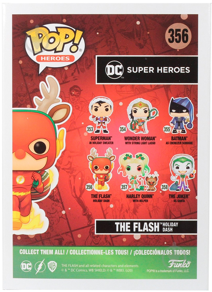 Фигурка Funko POP! Rudolph Flash (FUN2549677) - фото 5