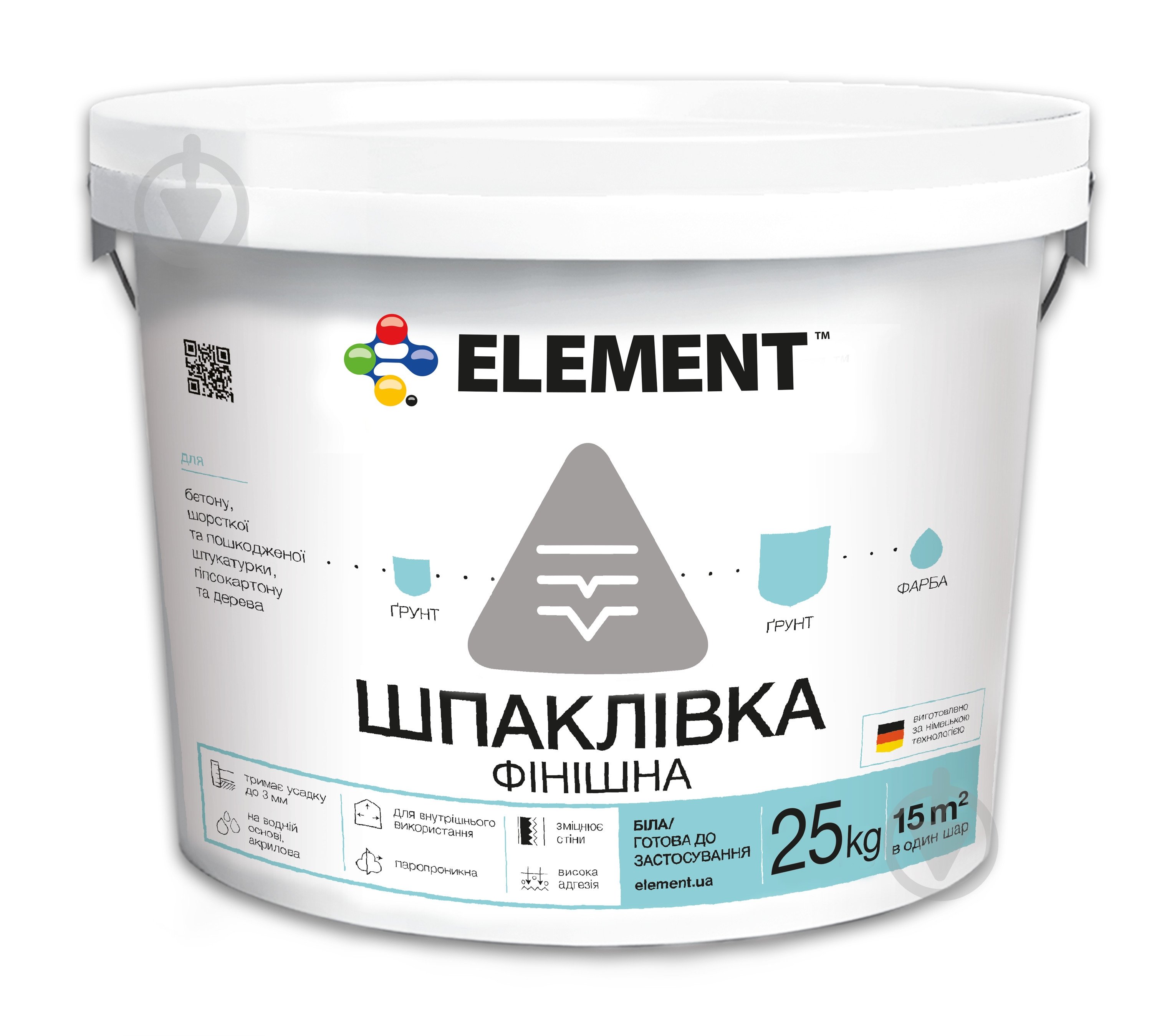 Шпаклевка Element 25 кг - фото 1