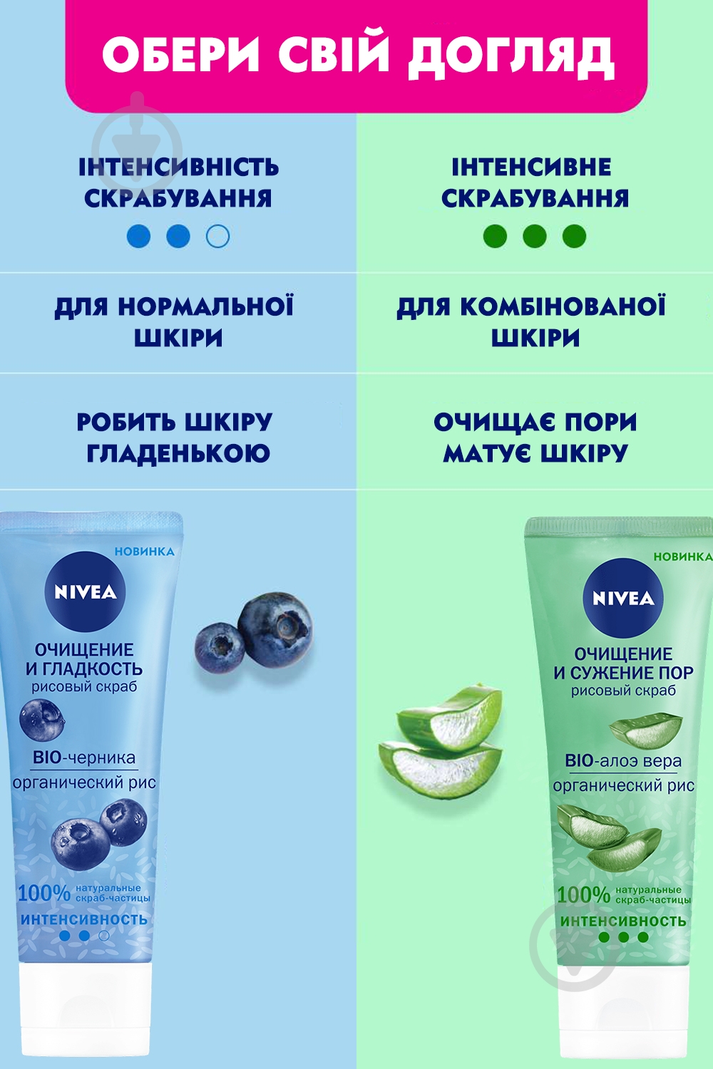 Скраб Nivea Рисовый очищение и гладкость 75 мл - фото 4 Скраб Nivea Рисовый очищение и гладкость 75 мл - фото 4