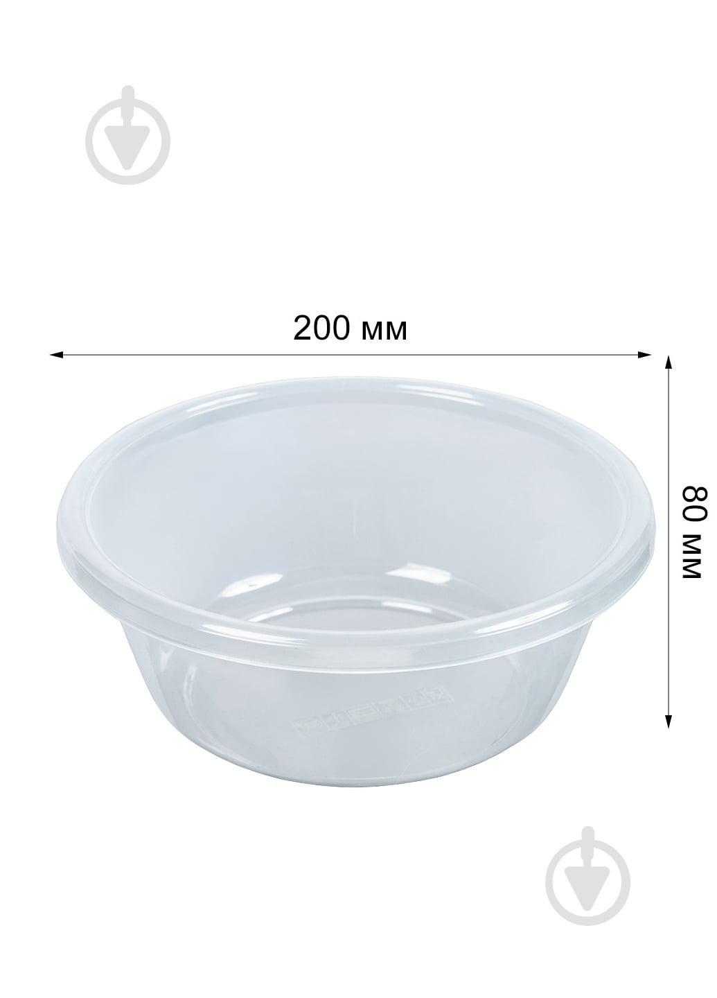 Миска Starplast 1,7 л молочный с розовым - фото 6