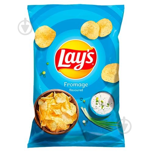 Чипсы Lay's картофельные Fromage 140г - фото 1