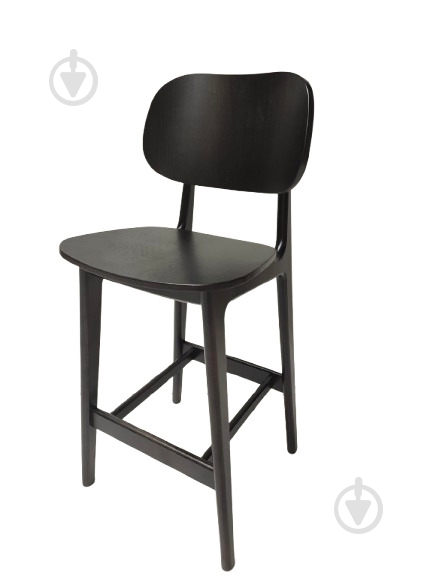 Стілець барний PAVLYK Лула Семібар венге - фото 1