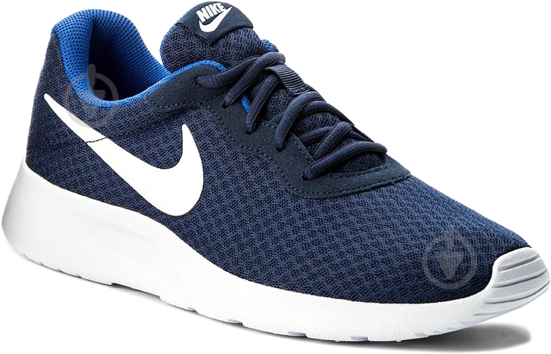 Кроссовки мужские демисезонные Nike TANJUN 812654-414 р.45,5 синие - фото 1