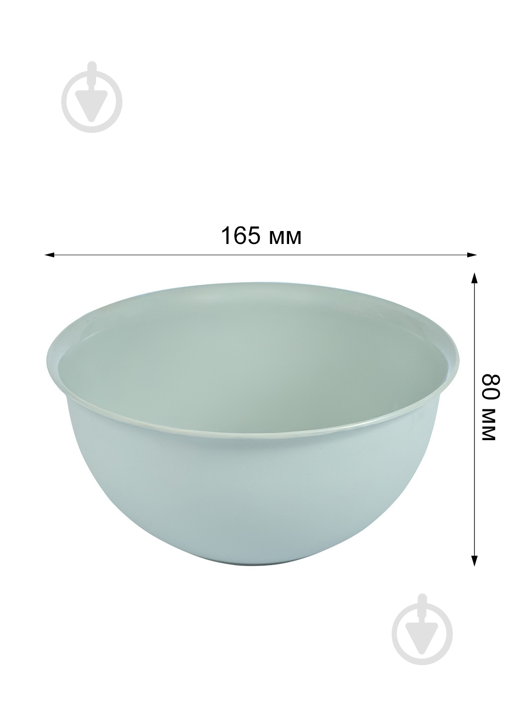 Миска Starplast 1 л молочный - фото 8