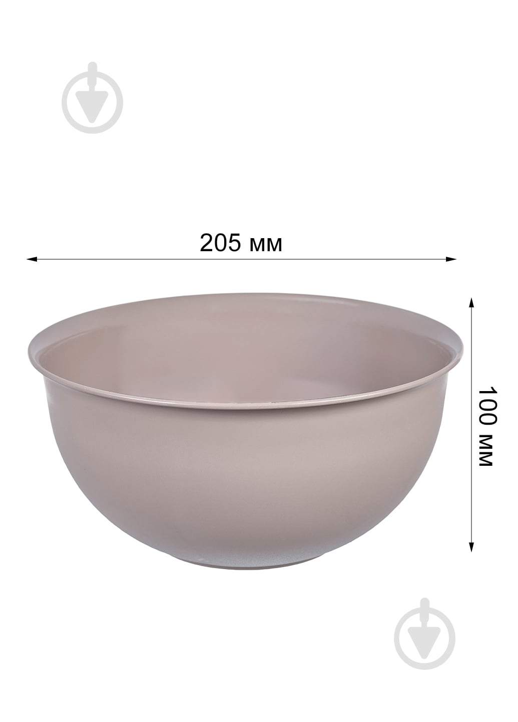 Миска Starplast 2 л бежевий - фото 7