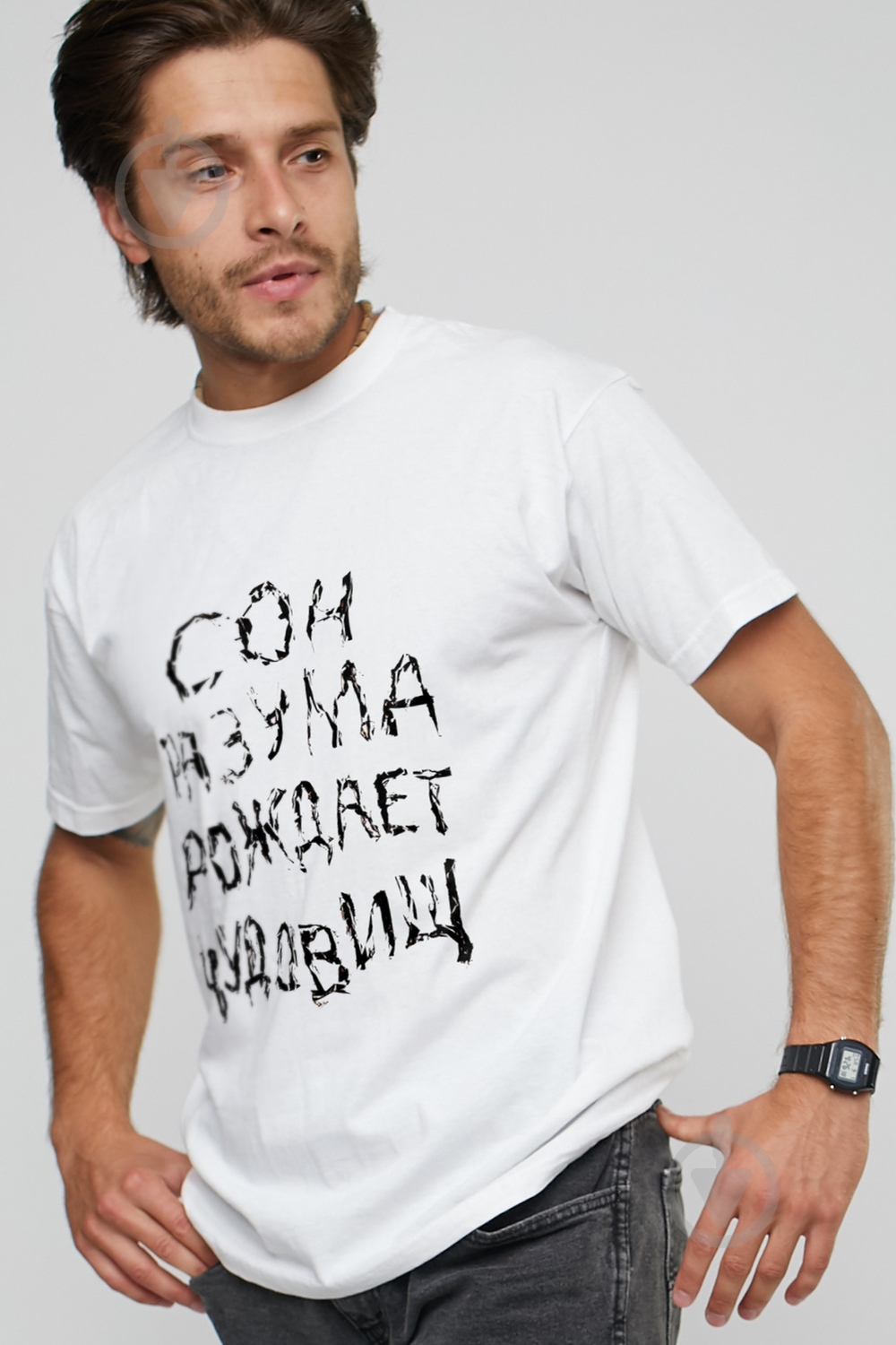 Футболка YAPPI MW2288 р.S белый - фото 1