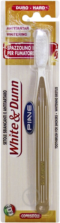 Зубная щетка Piave White&Dunn жесткая 1 шт. - фото 3 Зубная щетка Piave White&Dunn жесткая 1 шт. - фото 3