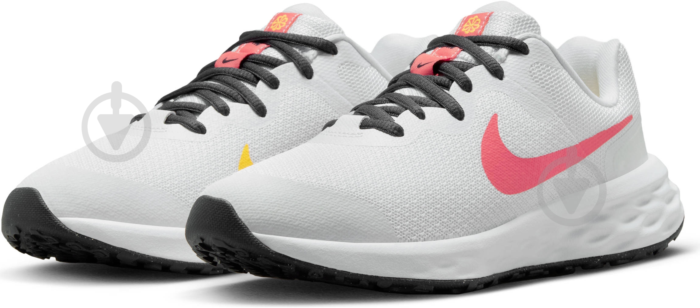 Кроссовки детские демисезонные Nike Revolution 6 DD1096-101 р.36 - фото 4 Кроссовки детские демисезонные Nike Revolution 6 DD1096-101 р.36 - фото 4