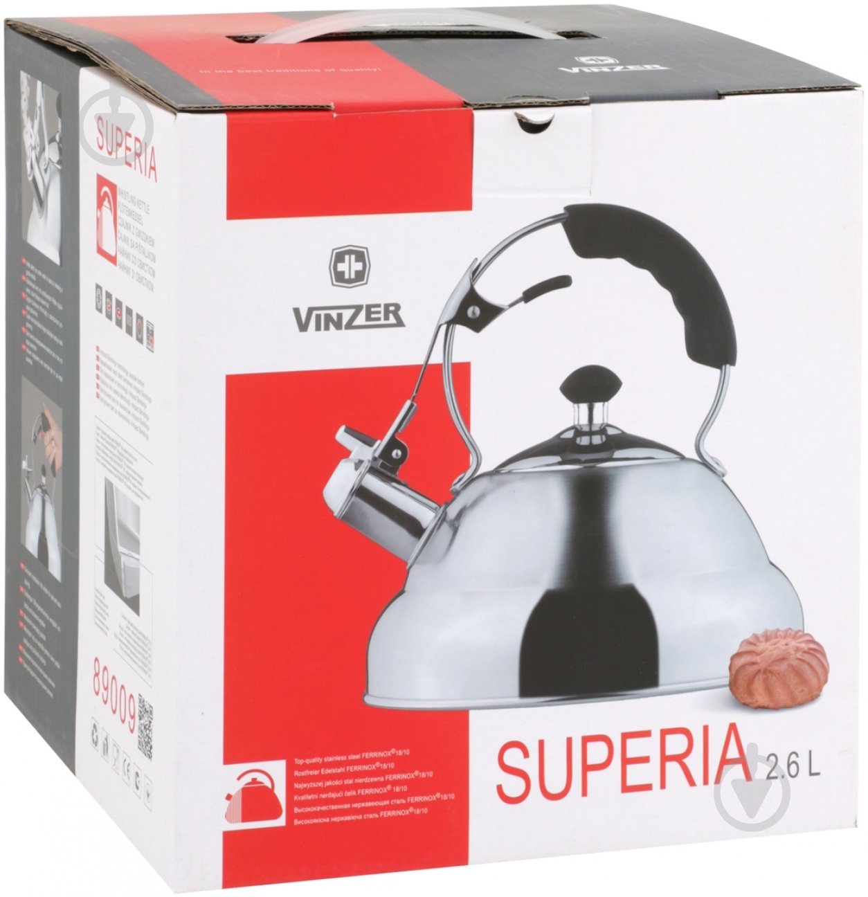 Чайник Vinzer Superia 2,6 л 50009 - фото 2