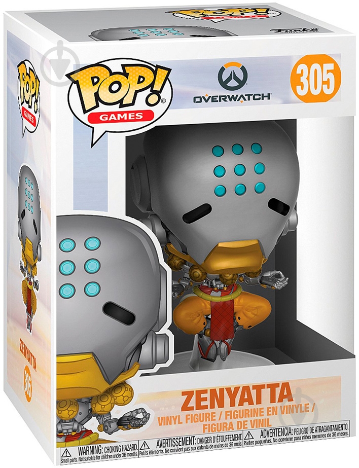 Фигурка Funko POP! Zenyatta (FUN873) - фото 7 Фигурка Funko POP! Zenyatta (FUN873) - фото 7