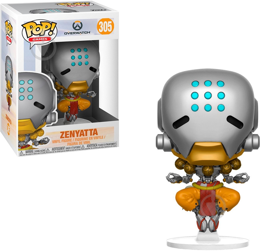 Фигурка Funko POP! Zenyatta (FUN873) - фото 8 Фигурка Funko POP! Zenyatta (FUN873) - фото 8