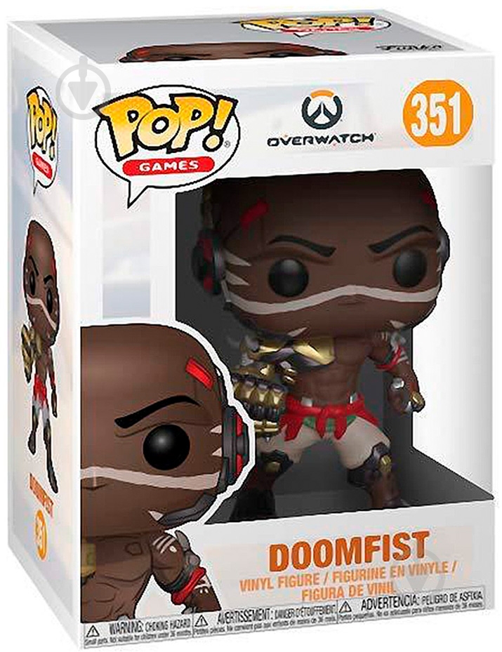 Фигурка Funko POP! Doomfist (FUN1492) - фото 7 Фигурка Funko POP! Doomfist (FUN1492) - фото 7