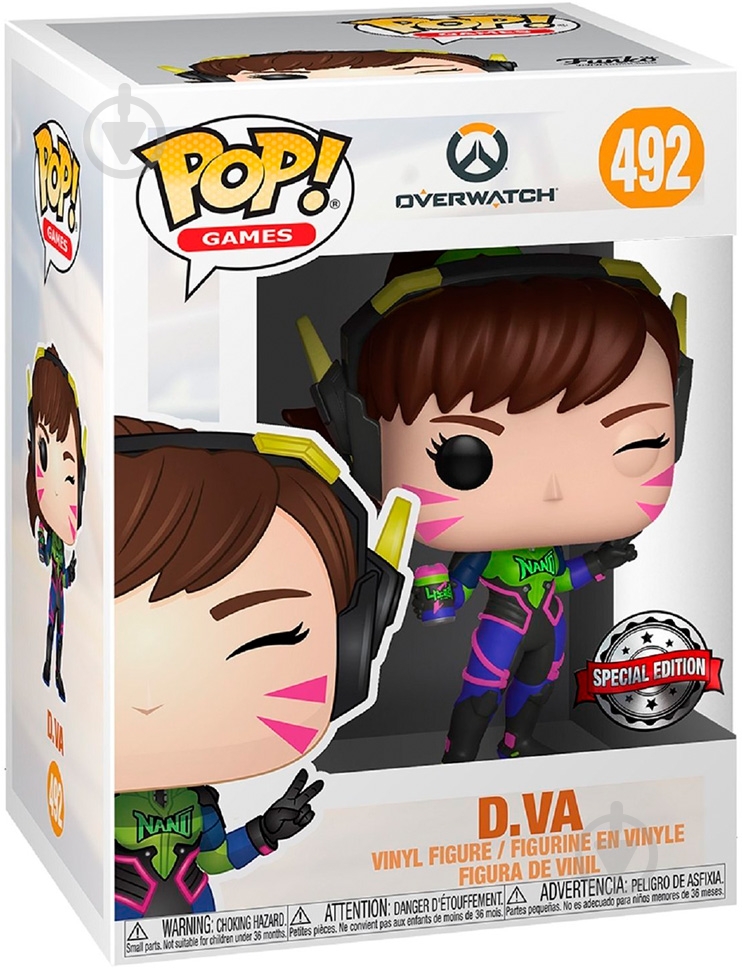 Фигурка Funko POP! Nano Cola D.Va (FUN2204) - фото 5
