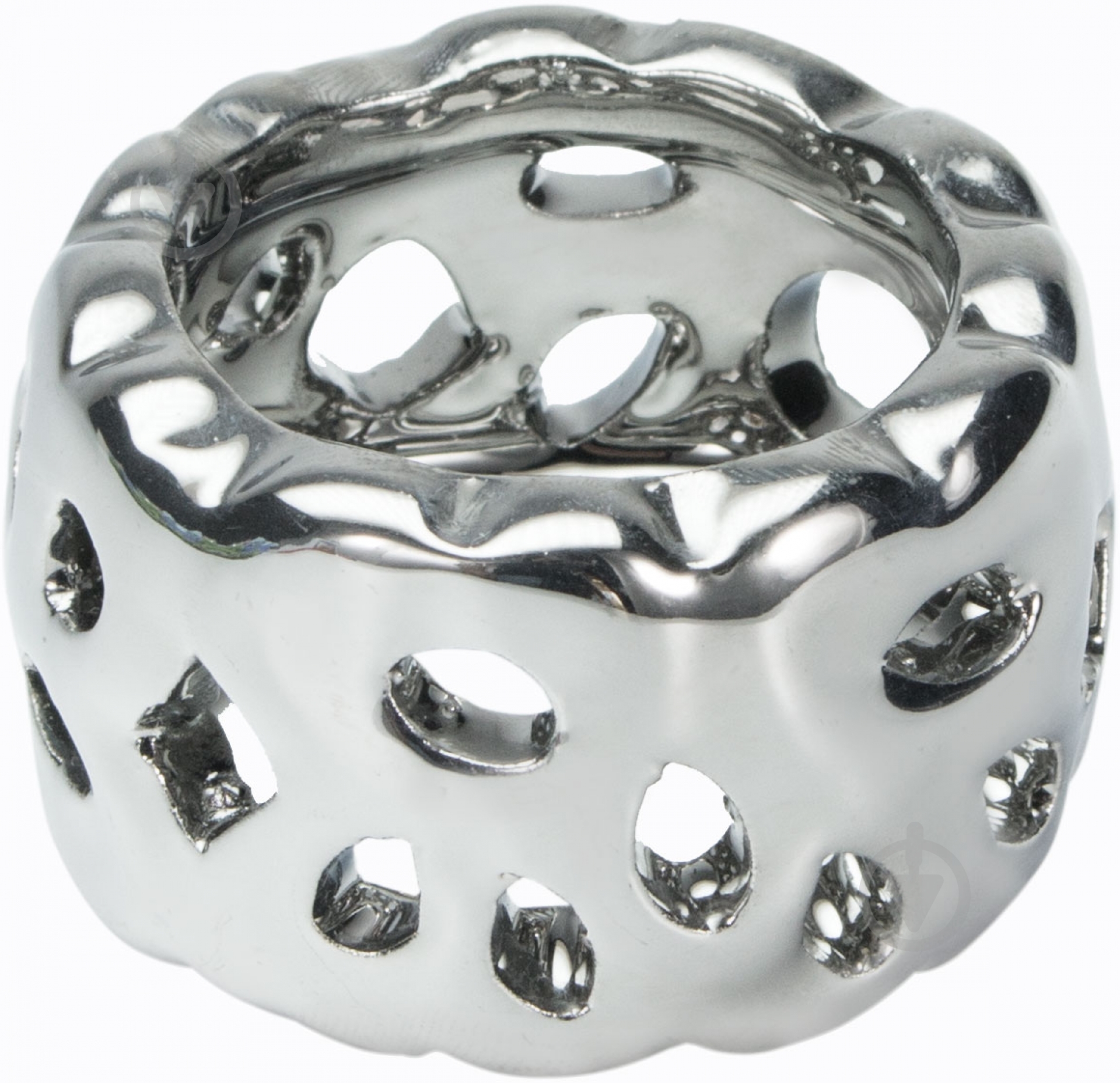 Кольцо для салфеток серебристое 5 см - фото 2 Кольцо для салфеток серебристое 5 см - фото 2