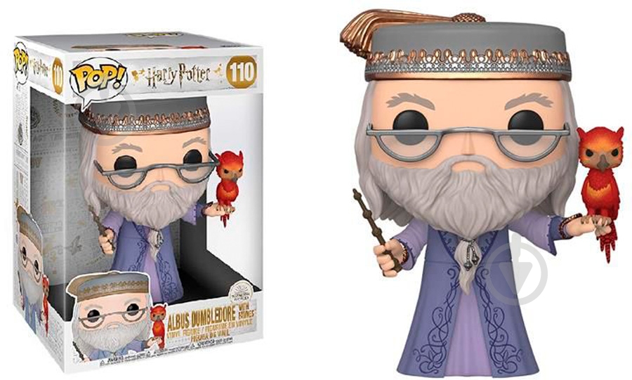 Фигурка Funko POP! Dumbledore w/Fawkes (FUN2549492) - фото 1
