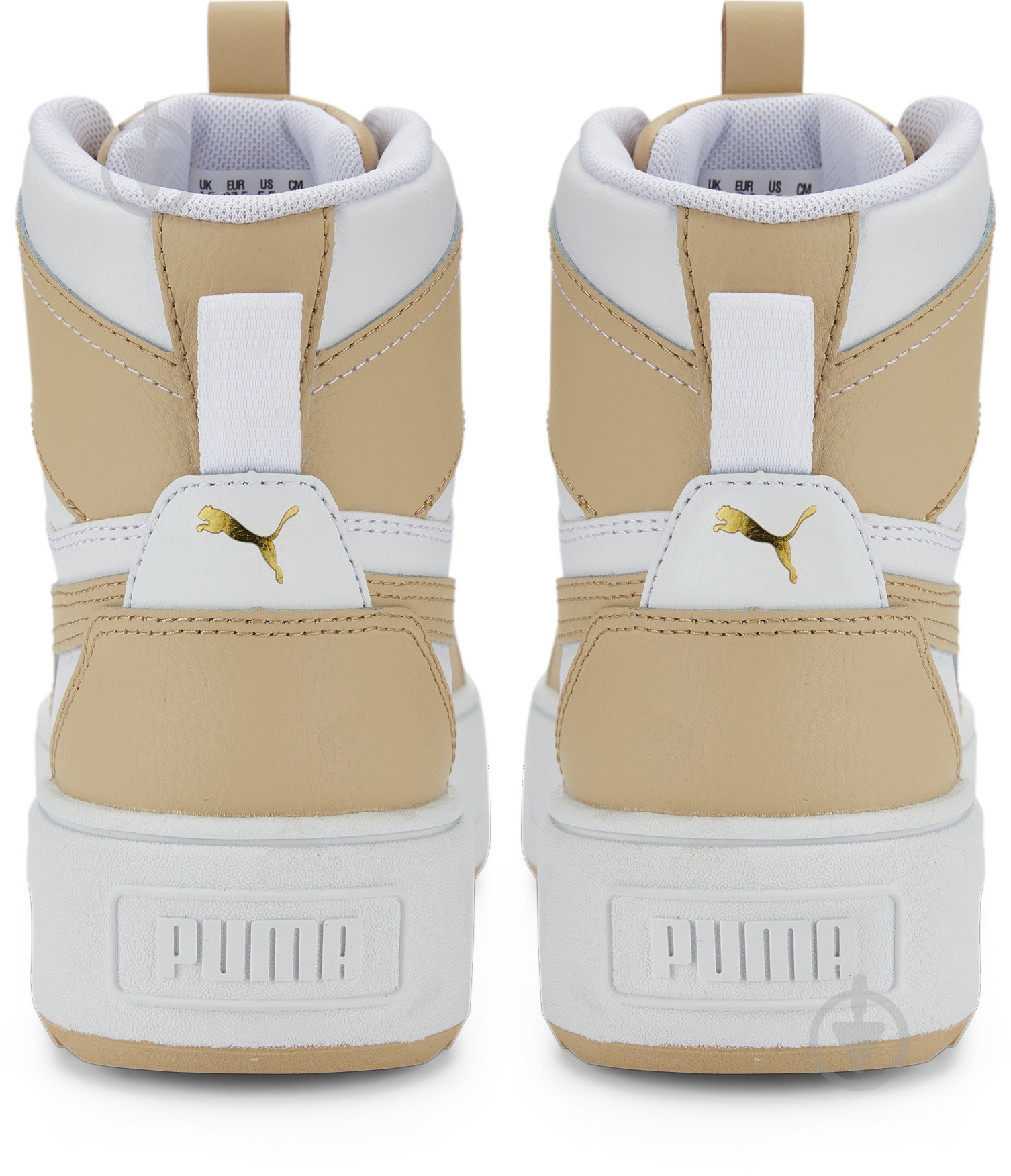 Кроссовки женские Puma KARMEN REBELLE MID 38721304 р.39 белые - фото 5