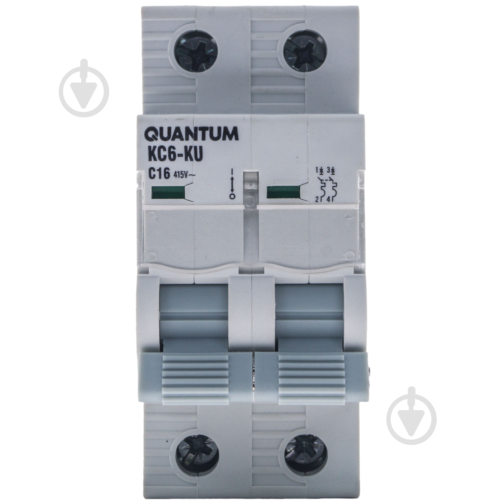 Автоматический выключатель Quantum 8706 / KC6-K/ C/2P/16A-6k - фото 2