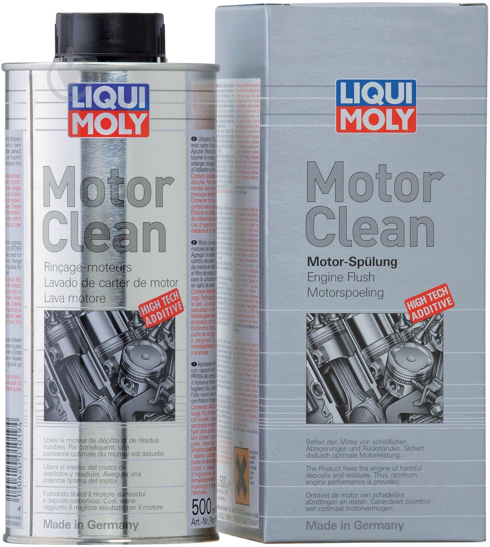Промивка масляної системи Liqui Moly MotorClean (1883) 500 мл - фото 1