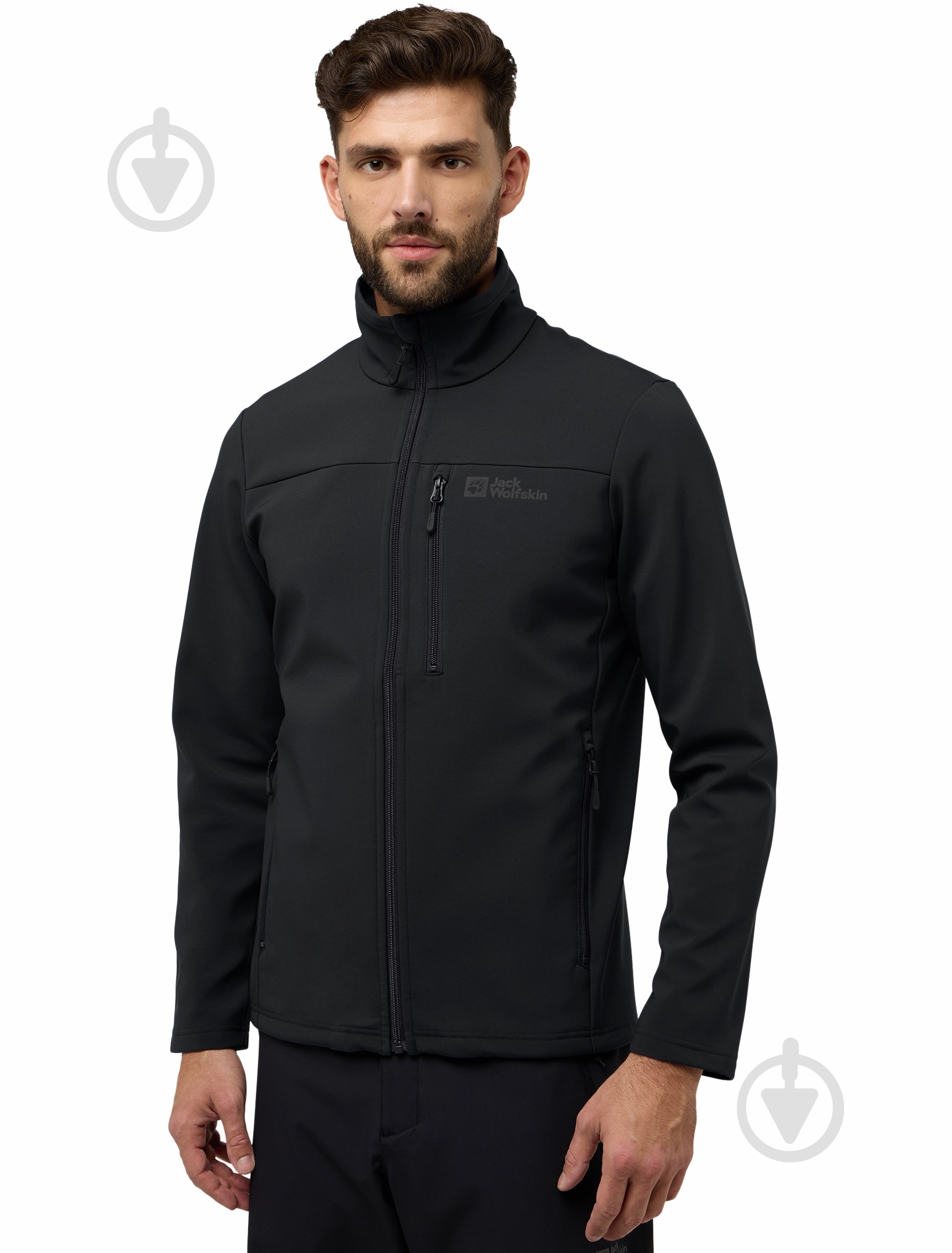 Кофта Jack Wolfskin WHIRLWIND MEN A62521_6000 р.S чорний - фото 1