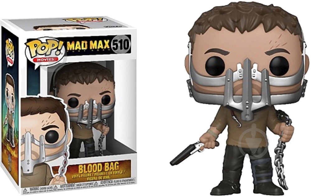 Фигурка Funko POP! Max w/ Cage Mask (FUN2148) - фото 2 Фигурка Funko POP! Max w/ Cage Mask (FUN2148) - фото 2