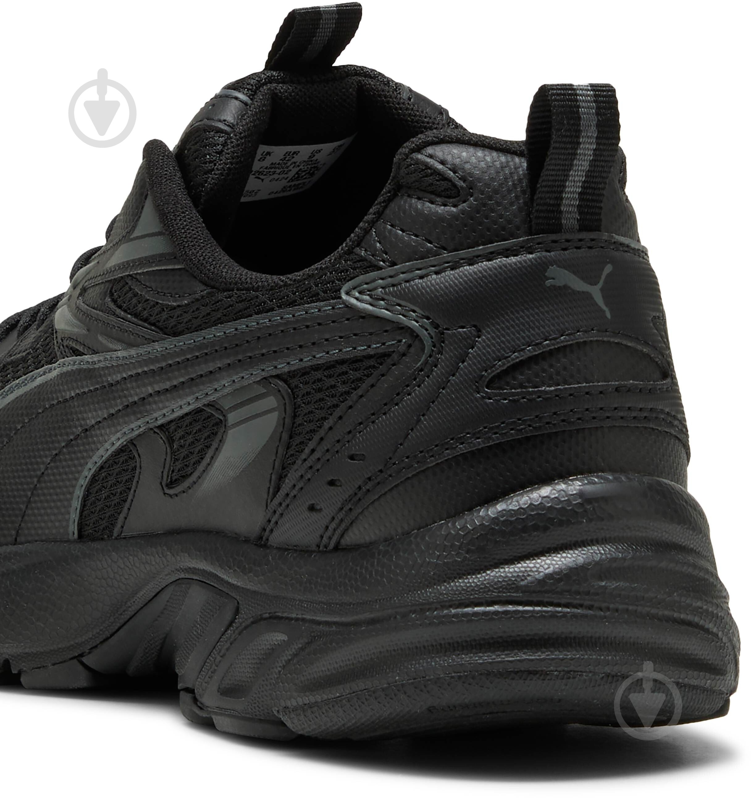 Кросівки чоловічі Puma Milenio tech_ 40262302 р.44,5 чорні - фото 4