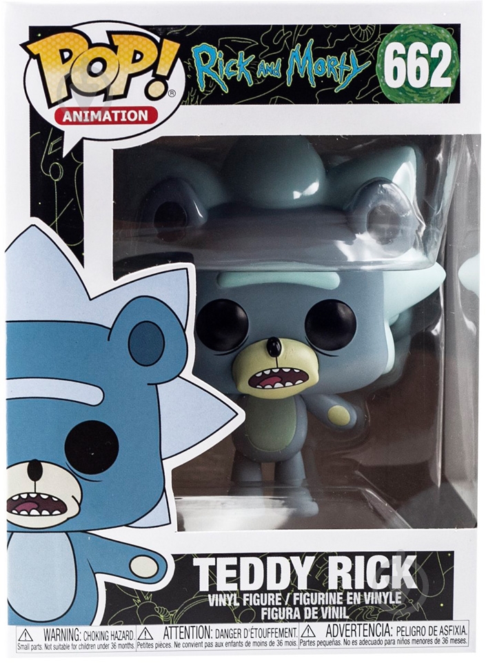 Фигурка Funko POP! Teddy Rick w/ Chase (FUN2549167) - фото 5