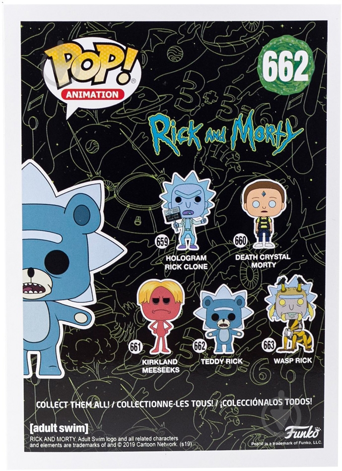Фигурка Funko POP! Teddy Rick w/ Chase (FUN2549167) - фото 6