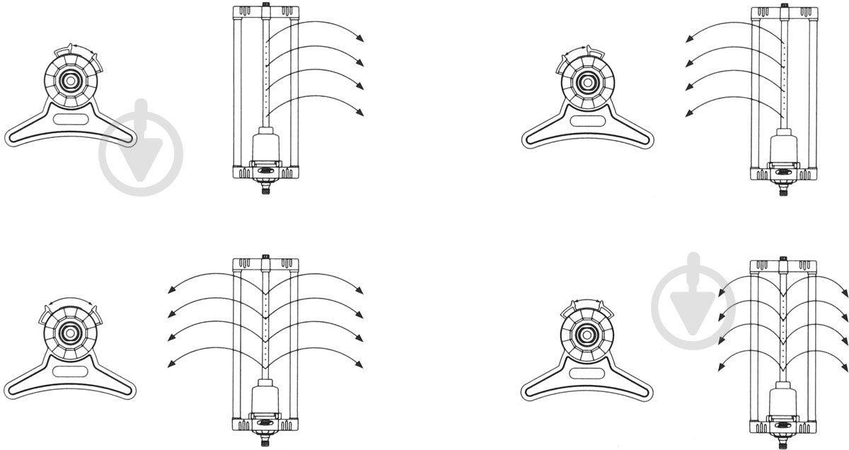 Дощувач осцилювальний Expert Garden 17 отворів - фото 6 Дощувач осцилювальний Expert Garden 17 отворів - фото 6