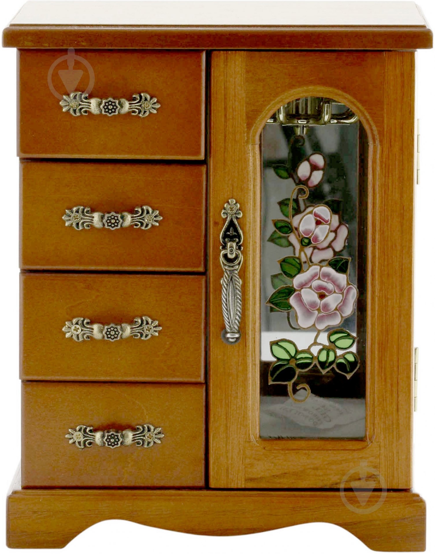 Мини-комод орех E3047B-1 - фото 2