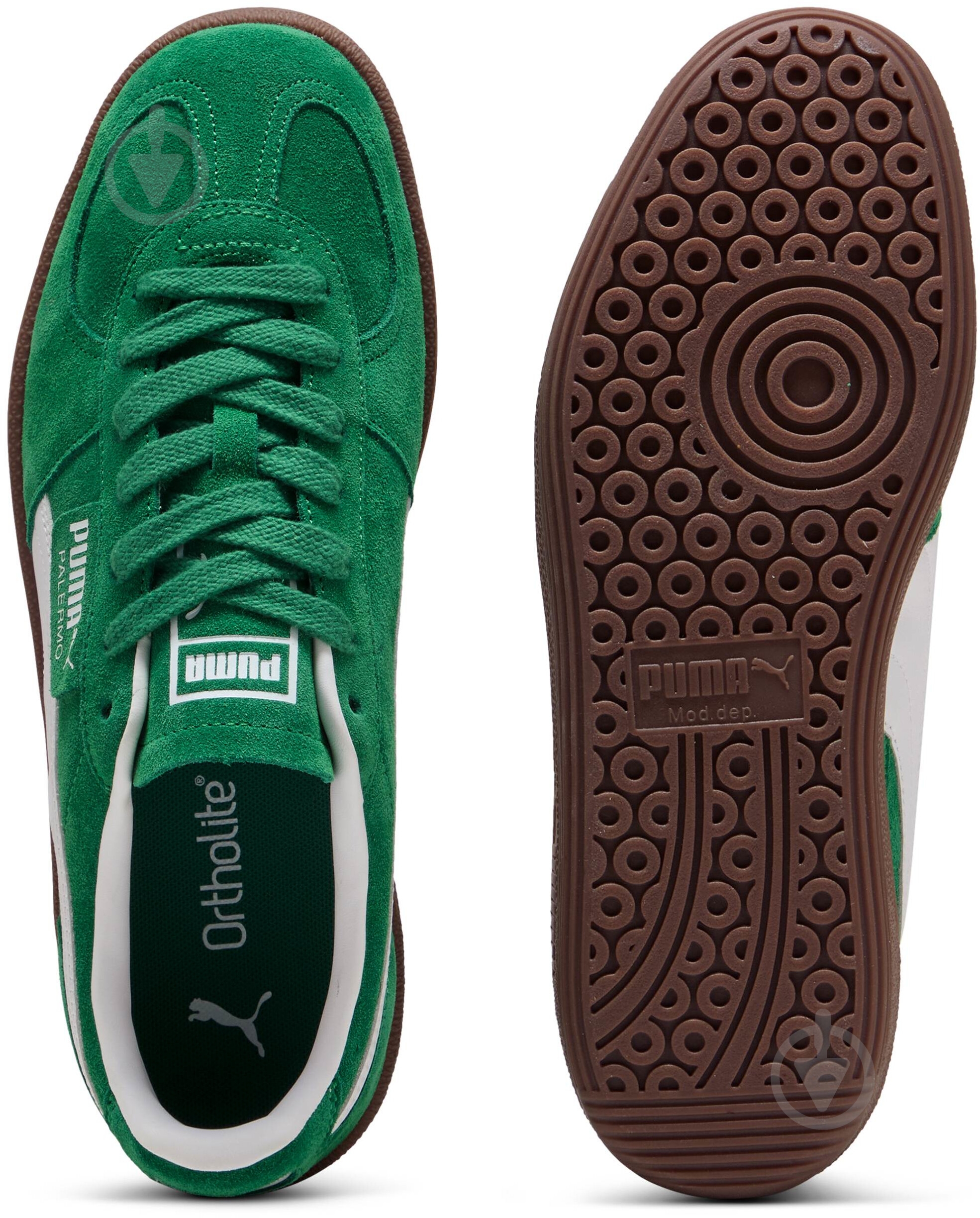 Кросівки чоловічі Puma PALERMO 39646363 р.45 зелені - фото 7 Кросівки чоловічі Puma PALERMO 39646363 р.45 зелені - фото 7