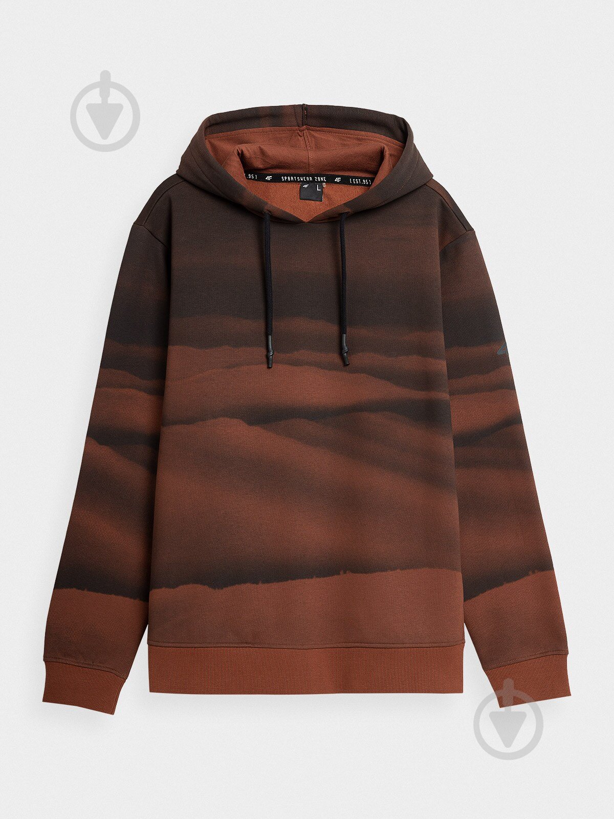 Джемпер 4F D4Z21-BLM215-81S р. M коричневый - фото 5