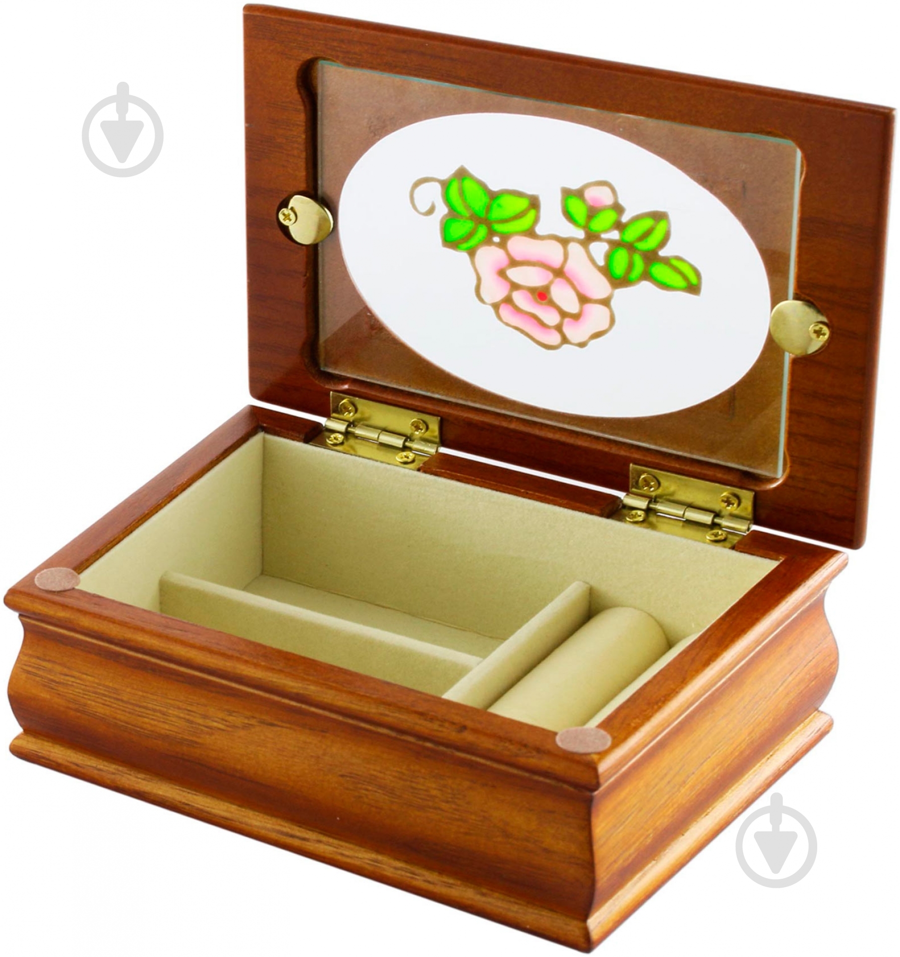 Шкатулка орех E9086B-1 - фото 2