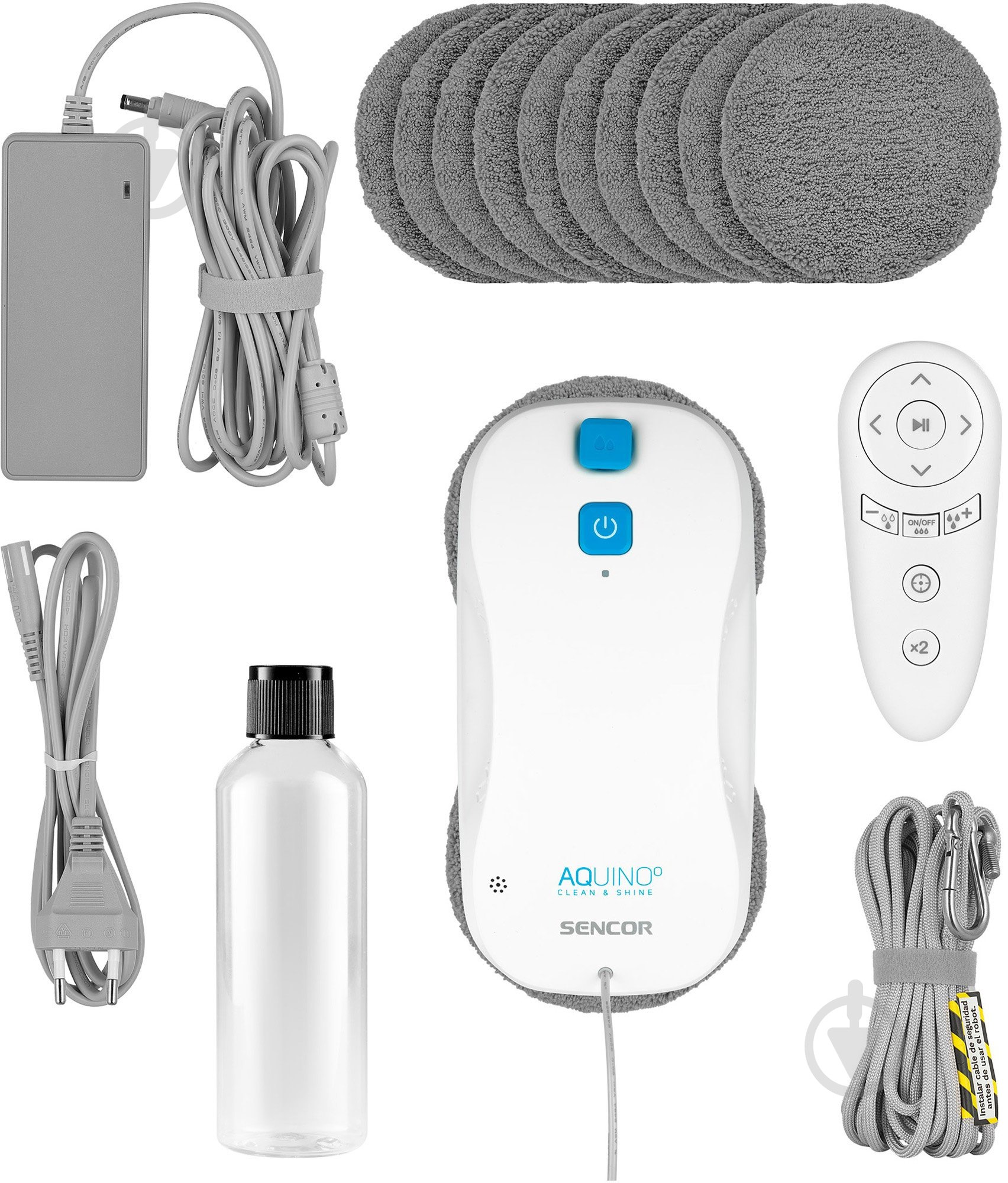 Робот-мойщик окон Sencor SRW6010WH white - фото 4