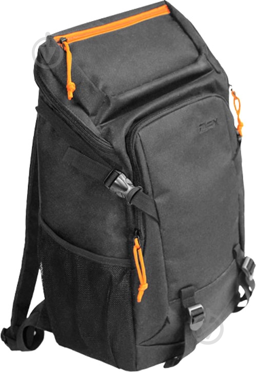 Рюкзак D-Lex LX-670P-BK 16" black/orange - фото 2 Рюкзак D-Lex LX-670P-BK 16" black/orange - фото 2