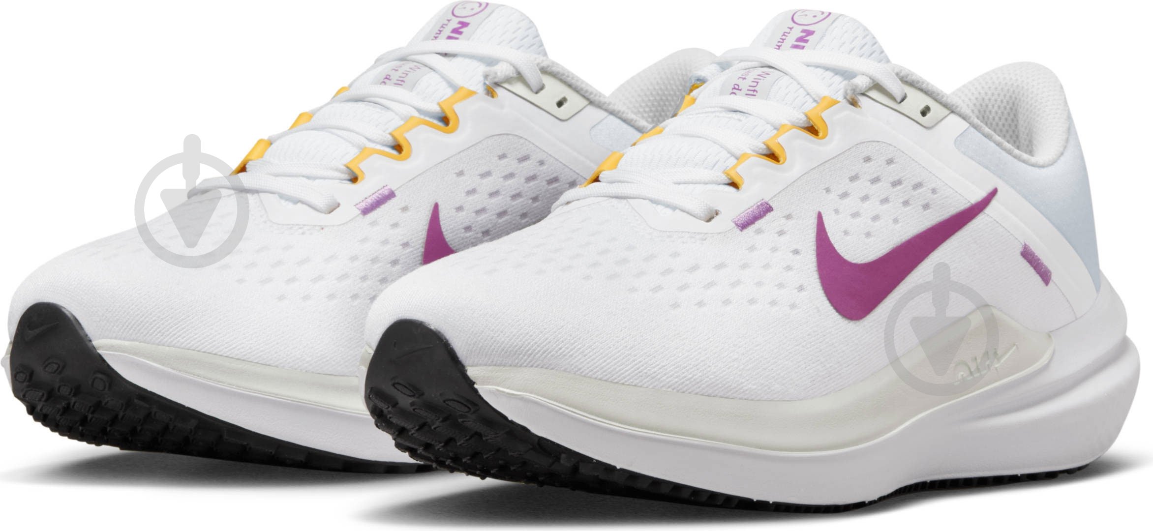 Кроссовки женские демисезонные Nike AIR WINFLO 10 DV4023-103 р.39 белые - фото 5