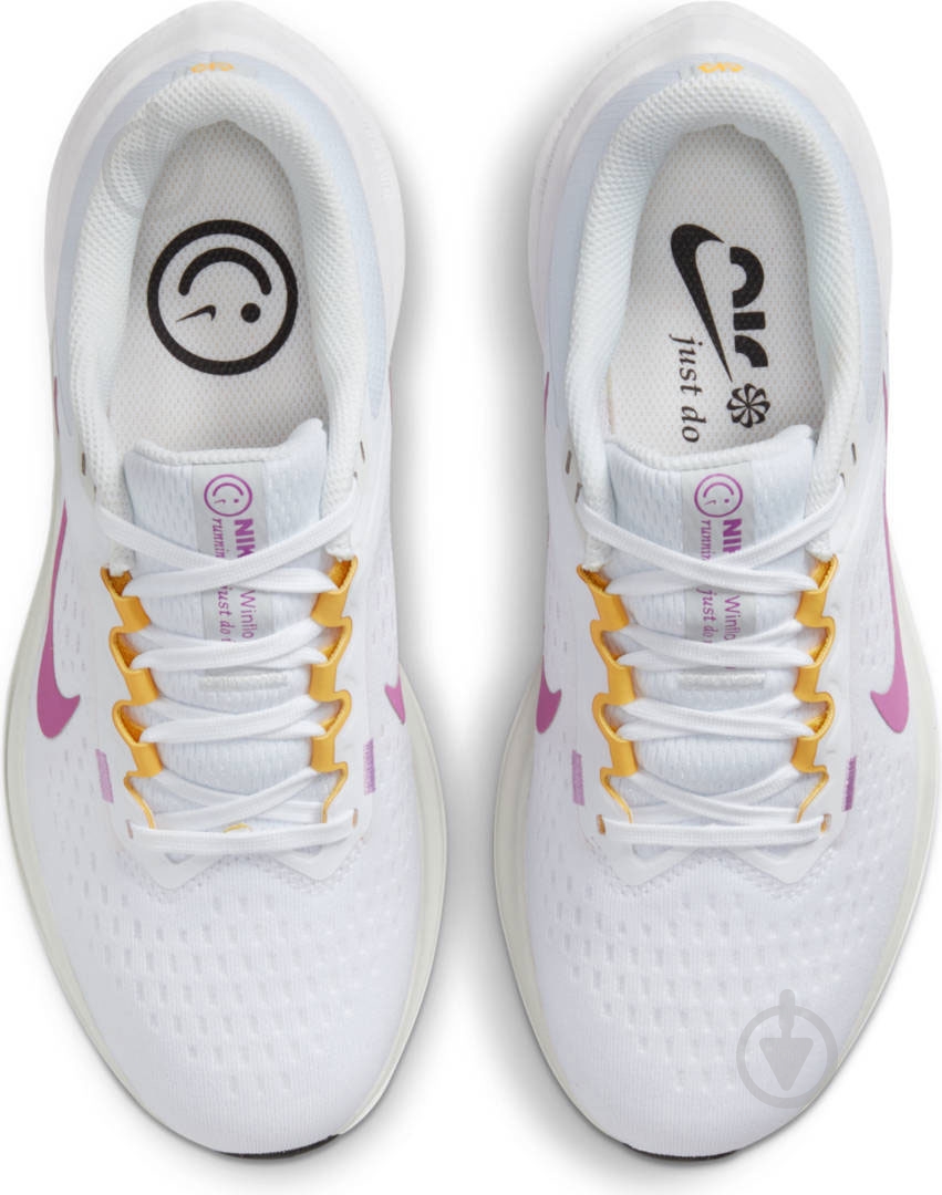 Кроссовки женские демисезонные Nike AIR WINFLO 10 DV4023-103 р.39 белые - фото 6